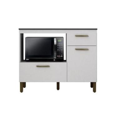 Imagem de Balcao Cooktop Valdemoveis Teresina Branco, BRANCO