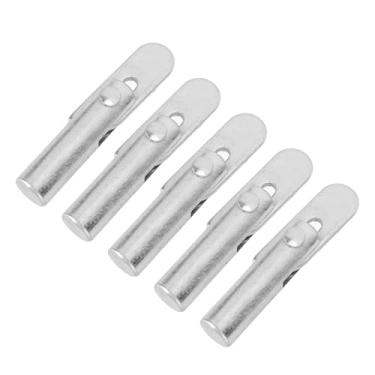 Imagem de Tnfeeon Conector de Articulação de Andaimes, 50pcs Galvanized Staffolding Pino de Bloqueio Conjunto Com Rotação de 180 Graus, Barra de Ponto de 0,5x1,8 Polegada para Montagem de