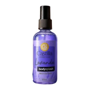 Imagem de Body Splash Lavanda Castilla Cosméticos 100mL | Deo Colônia Floral Refrescante com Óleo Essencial