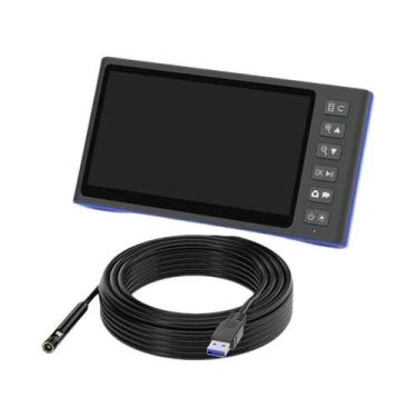 Imagem de Câmera Endoscópica De Inspeção Automotiva Com Tela IPS À Prova d'Água 