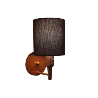 Imagem de Arandela Cilíndrica Md-2030 Cobre Com Liga E Desliga Cúpula Café - Bivolt