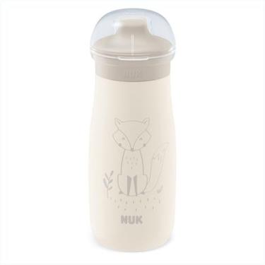 Imagem de Copo Nuk Inox 300ml Mini Me Sip  Design Minimalista com Tampa, Antivaz