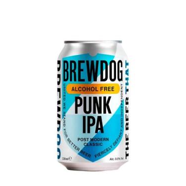 Imagem de Cerveja Punk IPA Sem Álcool BrewDog - 330ml