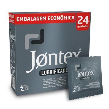 Imagem de Preservativo Jontex Lubrificado 24 Unidades