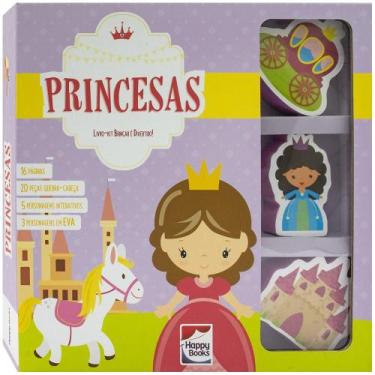 Imagem de Livro - Livro Brincar é Divertido! Princesas