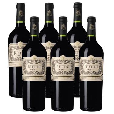 Imagem de Kit 06 Unidades Vinho Rutini Malbec 750ml