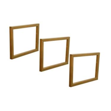 Imagem de Suporte Simples Prateleira Metalon-3 Peças- 20cm - Safira Casa e Decor