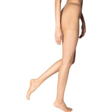 Imagem de Meia Calça Feminina Dia a Dia Conforto Fio 15 Lupo 05680-001, Natural 