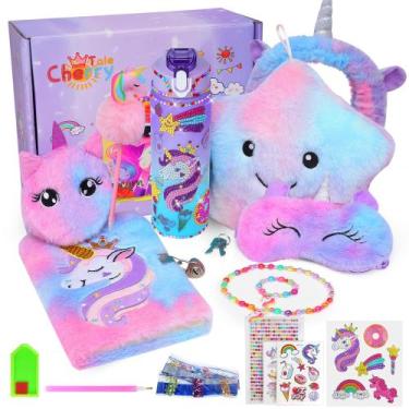 Imagem de Conjunto de presente Cherry Tale Unicorn para meninas de 4 a 10 anos c