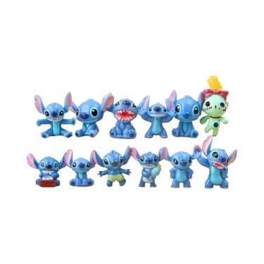 Imagem de Conjunto De 12 Mini Figuras De Anime Lilo E Stitch De 3CM, Brinquedos 