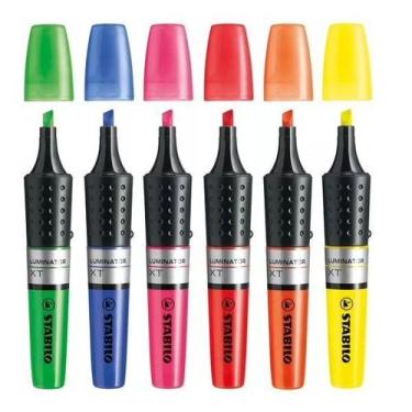 Imagem de Caneta Marca Texto Stabilo Luminator C/6 Cores