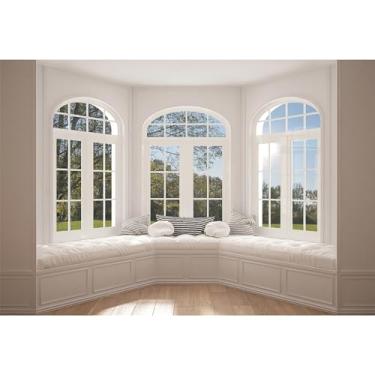 Imagem de Baocicco 3,7 x 2,4 m Interior quarto varanda fotografia fundo cerimônia de casamento parede parede janela janela almofada moderna villa sala de estar pano de fundo foto aniversário noiva para ser