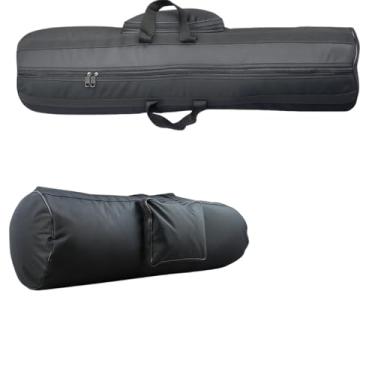 Imagem de Capa Bag Luxo Acolchoada/Revestida para Ferragens e Pedestais de Bateria Case Espumado Almofadado com Proteção, Bag Nylon 600 Impermeável para Tripés, Suportes e Hardware