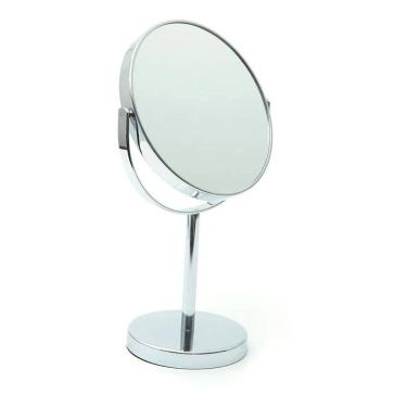 Imagem de 2X Espelho Para Maquiagem De Mesa Grande Dupla Face 5X Aumen