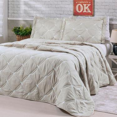 Imagem de Cobre Leito Queen Unique 200 Fios Bordado 3 Peças - Avela