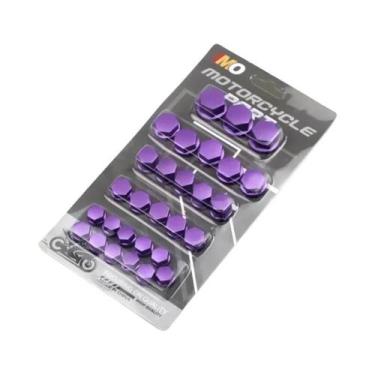 Imagem de Capas Coloridas Para Parafusos 30pcs Acessórios De Decoração Para Modi