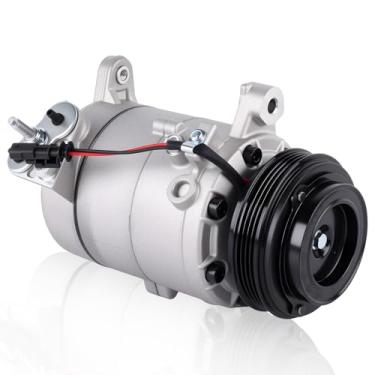 Imagem de Charouse Compressor de ar condicionado CO29134C A/C compatível com Chevrolet Silverado Tahoe 2014-2020, Cadillac Escalade, GMC Yukon/Yukon XL 4.3L 5.3L 6.2L substitui CM-3179M 1522303 1522310 23232909