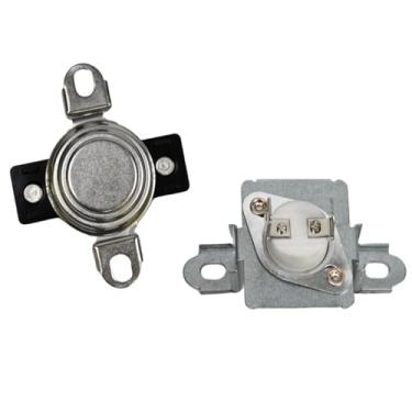 Imagem de D510701 Termostato de alto limite para secadora e fusível térmico para secadora D511412, serve para Speed Queen, Alliance, Amana Série de secadora de roupas, substitui AP6285126, 510701, 61210, 62461