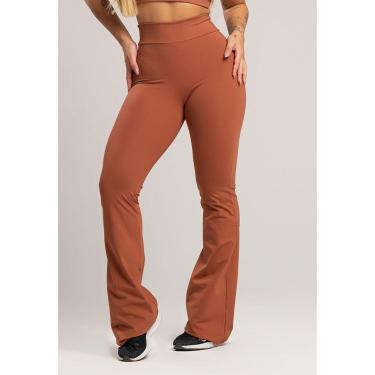 Imagem de Calça Feminina Flare Pantalona Suplex Cintura Alta Mvb Modas-Feminino