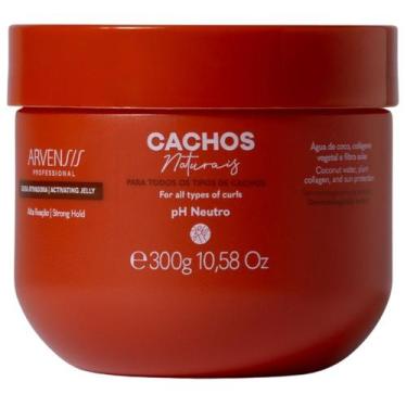 Imagem de Geleia Gelatina Ativadora Cachos Naturais Arvensis Alta Fixação Modela