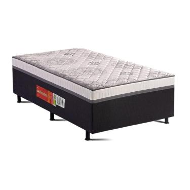 Imagem de Cama Box Conjugado Solteiro: Colchão Ortopédico Unipremium New (88x188x50) - Polar