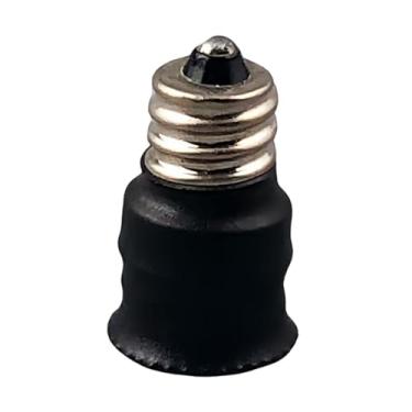 Imagem de IEUDNS Adaptador de base de lâmpada conversor para substituição de soquete de lâmpada, E12 a E14