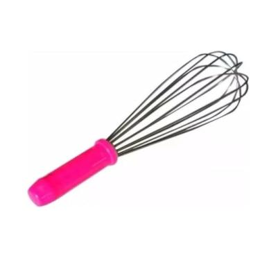 Imagem de Fuê Linha Rosa Pink 25cm - Batedor De Creme Profissional