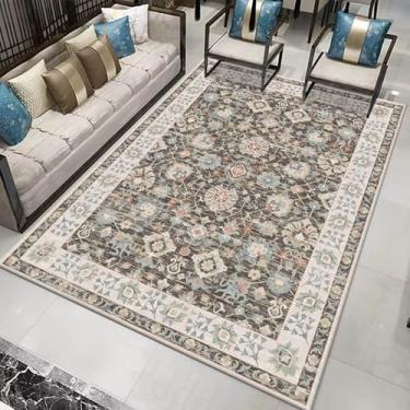 Imagem de HGTRH Tapete exterior tapete de pátio, tecido de veludo de cristal exterior tapete espesso resistente ao desgaste e lavável tapete de piquenique M 200 * 300 cm