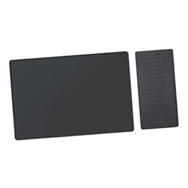 Imagem de DimyFew Tapete de silicone para máquina de café expresso, acessório para bar, tapete para estação de café com escorredor de pratos para balcão, Preto