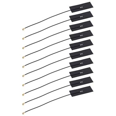 Imagem de IPEX Antena 433MHz 5DBI FPC Soft Placa Antena interna 10pcs RG1 13 Linha 5W Sinal estável de alto ganho para módulo de transmissão de dados sem fio Drone Alarme de segurança
