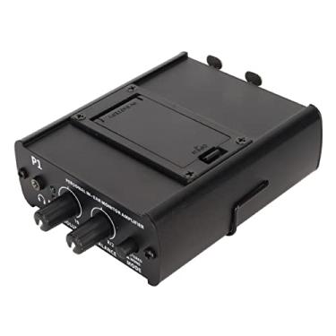 Imagem de Cryfokt Amplificador de Fone de Ouvido Mini Estúdio Mixer Passivo Estéreo para Aplicações de Monitoramento Individual 3.9x3.5x1.4in Portátil
