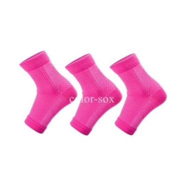 Imagem de Meias De Compressão Para Suporte De Tornozelo, 2 Pares, Design De Dedo