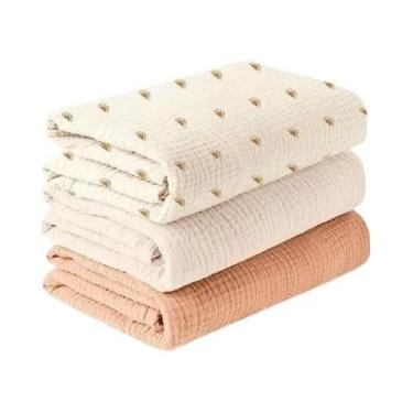 Imagem de Cobertor De Algodão De Seis Camadas Para Bebê Recém-Nascido, Conjunto 