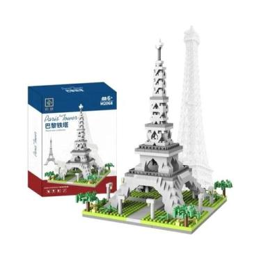 Imagem de Conjunto De Blocos De Montar Da Torre Eiffel Para Meninos E Meninas, Q