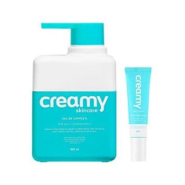 Imagem de Kit Facial Creamy - Drops Sérum Hidratante 30 ml + Gel De Limpeza 180 ml-Unissex
