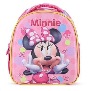 Imagem de Lancheira Escolar Xeryus Minnie Relevo 13244 Rosa - Infantil-Feminino