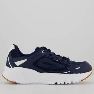 Imagem de Tênis Fila Venture Tracer 2 Marinho e Branco-Masculino