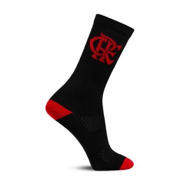 Imagem de Meia Performance Flamengo Rikam 53200.MA Unissex Oficial Poliamida T. 