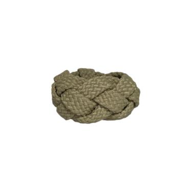 Imagem de Jogo De Porta Guardanapos Em Polipropileno Corda Com 4 Peças Auguri Casa Areia