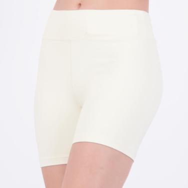 Imagem de Bermuda Fila Flat Life II Feminina Creme-Feminino