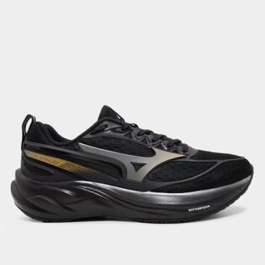 Imagem de Tênis Infantil Mizuno Space 5, Preto, 31