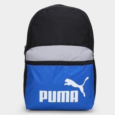 Imagem de Mochila Puma Phase Color Block, Preto, Único