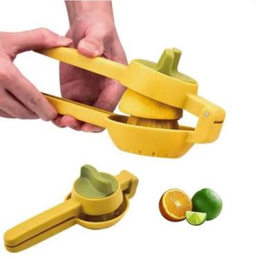 Imagem de Espremedor Grande Limão Laranja Frutas C/ Giro Sai todo Suco - Top Che
