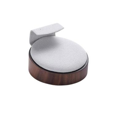 Imagem de Elegante e requintado porta-joias de madeira, brincos vintage, suporte de exibição, adereços, organizador de janela de loja, One Size