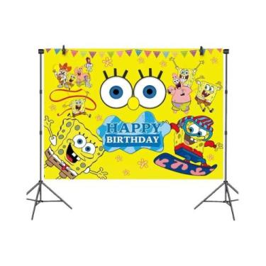 Imagem de Suprimentos Para Festa De Aniversário Do Bob Esponja E Patrick Estrela