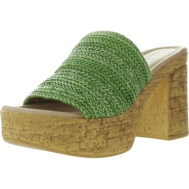 Imagem de Seychelles Sandália feminina de salto Applause, Verde, 6.5