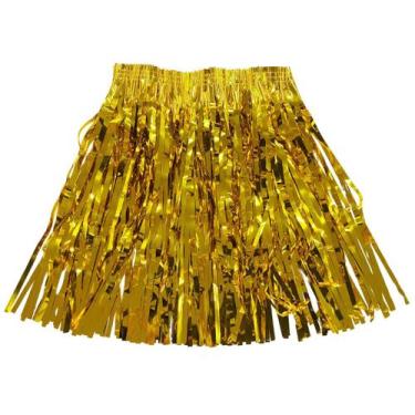 Imagem de Saia de fitas metalizadas fitilho metaloide carnaval brilho - DreamInB