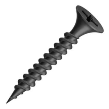 Imagem de 500 Pçs Parafuso Cab Trombeta Ponta Agulha 4,2X70Mm Drywall