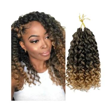 Imagem de Extensões De Cabelo Sintético Curto GoGo Curl Para Mulheres, Ondas De 