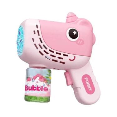 Imagem de Brinquedo De Bolhas Automático Portátil Em Forma De Baleia Para Verão,